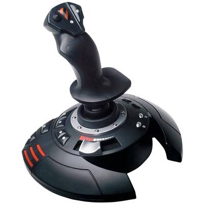 Thrustmaster T.Flight Stick X Joystick USB PC, PlayStation 3 Zwart, Rood, Zilver 