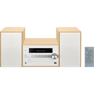 Pioneer X-CM56 Radio/CD-speler VHF (FM) Bluetooth, CD, USB  Wit