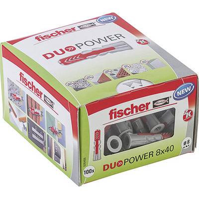 Fischer DUOPOWER 8x40 LD 2-componenten plug 40 mm 8 mm 535455 100 stuk(s)