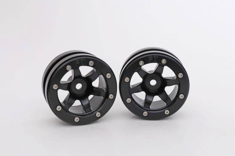 Metsafil 1:10 Crawler Velgen PT-Wave Zwart 2 stuk(s)-1