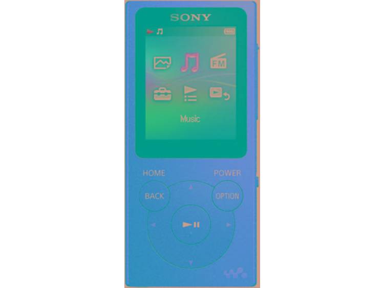 Sony NW-E393 MP4-speler 4 GB Rood