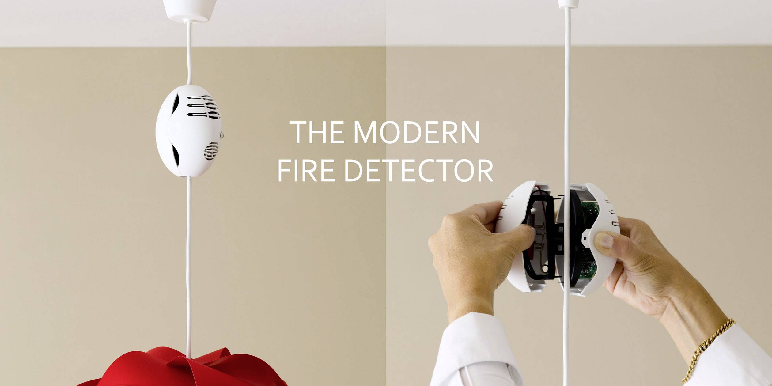 FireInvent PS1201CA (Click Alarm) Rookmelder werkt op batterijen (b x h x d) 95 x 115 x 70 mm-2