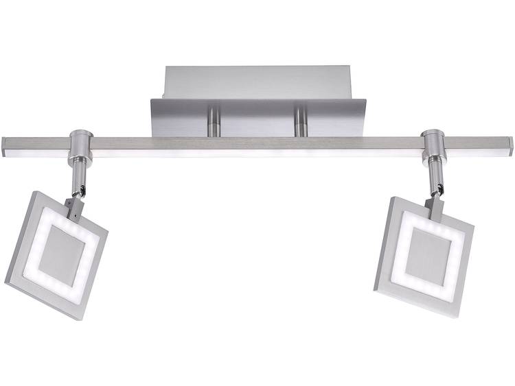 LED-plafondspot 16 W Warm-wit Paul Neuhaus MILAN 6091-55 RVS