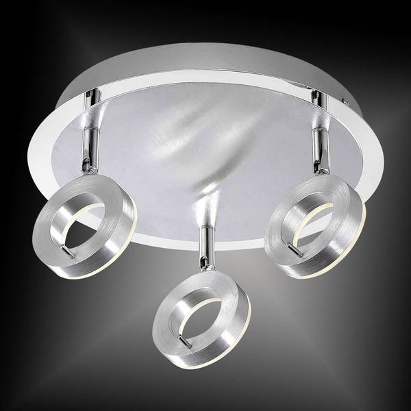 Paul Neuhaus SILEDA 678896 LEDbadkamer inbouwspot 18 W Aluminium (mat