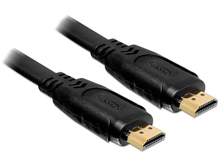 DeLOCK 82670 Cable High Speed HDMI with Ethernet A male-male flat 2.0m (82670)