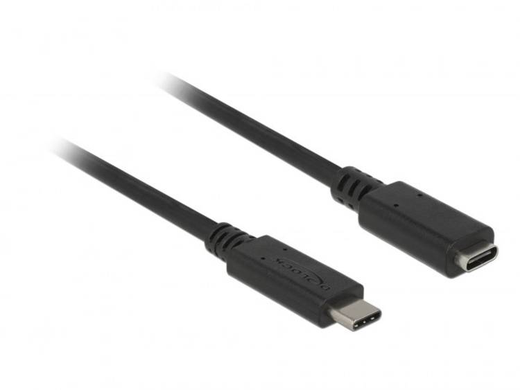 Delock SuperSpeed USB verlengkabel (USB 3.1 Gen 1) USB Type-C 1.0 meter