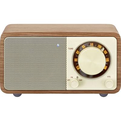 Sangean WR-7 Genuine Mini Radio VHF (FM) Bluetooth Oplaadbaar Walnoot