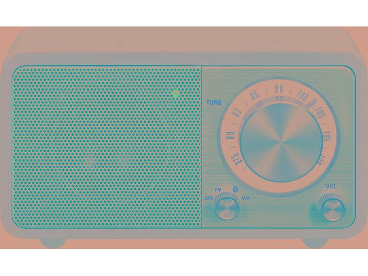 Sangean WR-7 Genuine Mini FM Tafelradio Bluetooth Herlaadbaar Roze