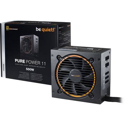 BeQuiet Pure Power 11 CM PC-netvoeding  500 W ATX 80 Plus Gold