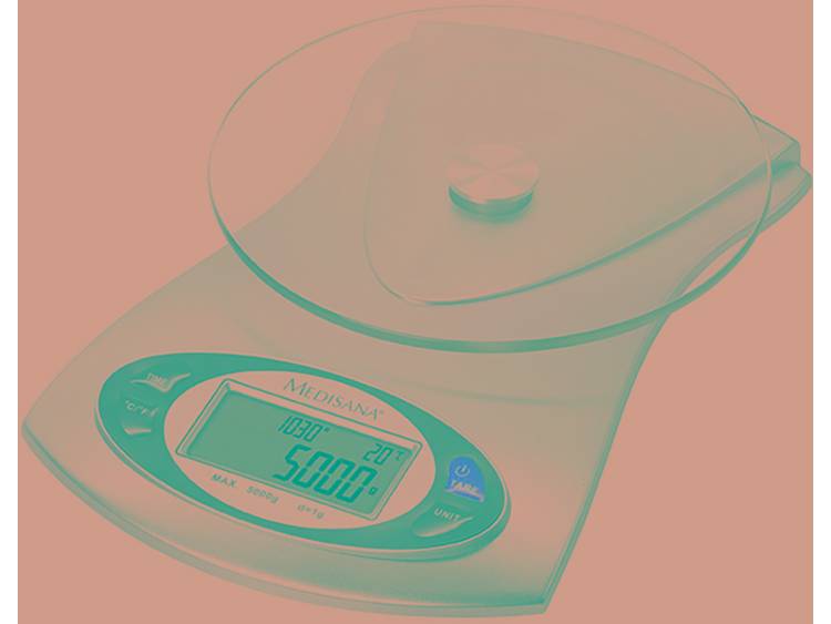 Medisana KS 220 Keukenweegschaal Digitaal Zilver