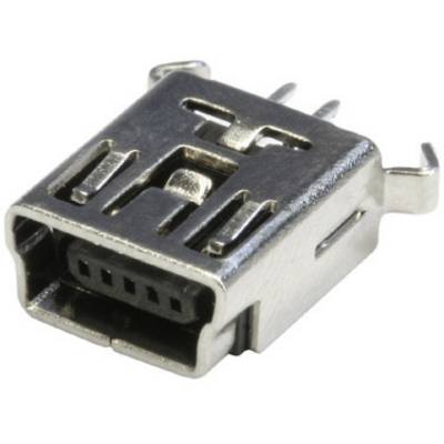 Een verchroomde micro-USB-stekker close-up, toont gedetailleerd zicht op de contactpinnen en metalen afscherming, voor gebruik in elektronische apparaten.