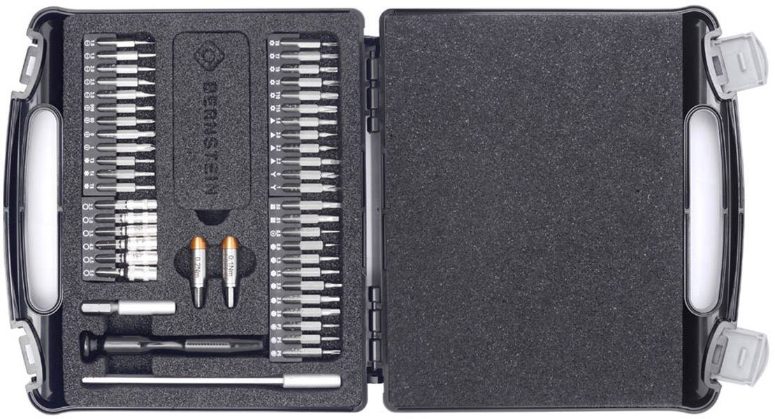 BERNSTEIN Tools for Electronics Bernstein Werkzeugfabrik 4-970-A Bitset 47-delig Incl. momentadapter