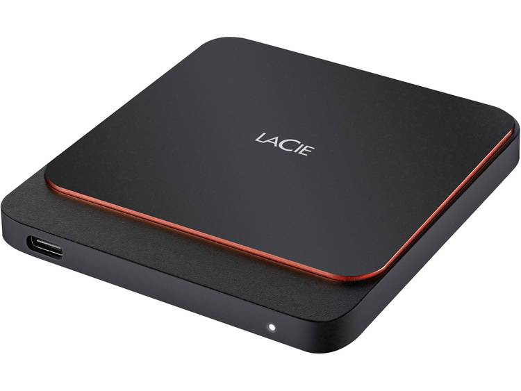 LaCie Portable 500 GB Externe SSD harde schijf (2.5 inch) USB-C Zwart