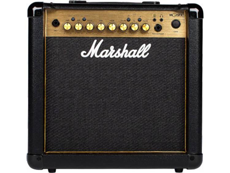 Marshall MG15FX 15 watt 1x8 transistor gitaarversterker combo