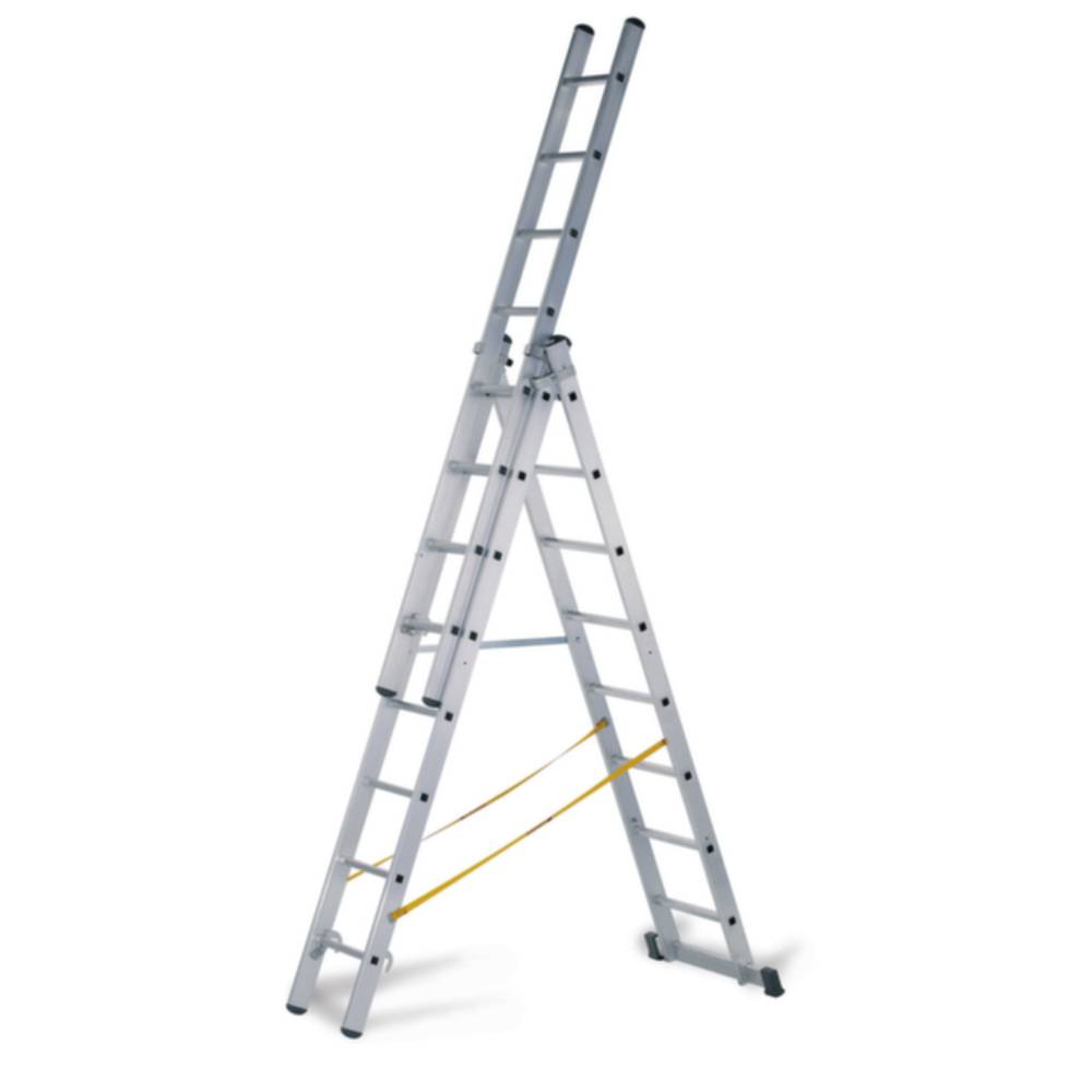 ZARGES 41538 Aluminium Multifunctionele ladder Opklapbaar 16 kg