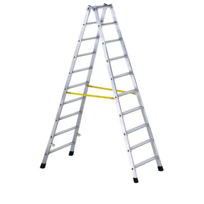 WENKO Leichte Aluminium Trittleiter mit 1 Stufe für 25 cm höheren Stand WENKO Leichte Aluminium Trittleiter mit 1 Stufe für 25 cm höheren Stand