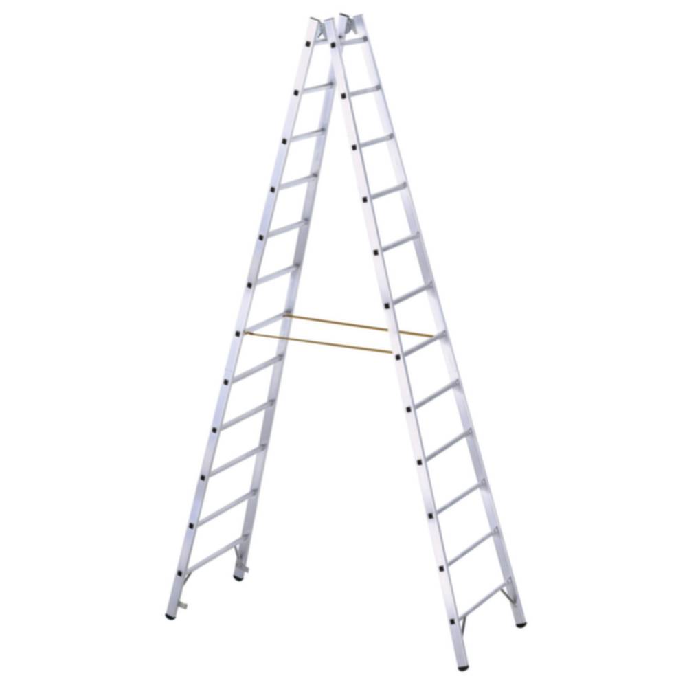 ZARGES 40314 Aluminium Ladder Opklapbaar 13.9 kg