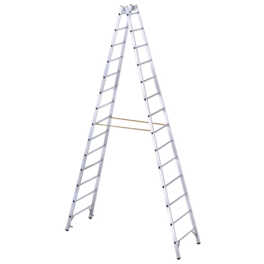 ZARGES 40315 Aluminium Ladder Opklapbaar 15.6 kg