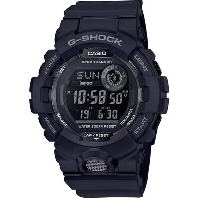 Casio Elektronisch Horloge GBD-800-1BER (l x b x h) 15.5 x 48.6 x 54.1 mm Zwart Materiaal (behuizing): Hars Materiaal (a