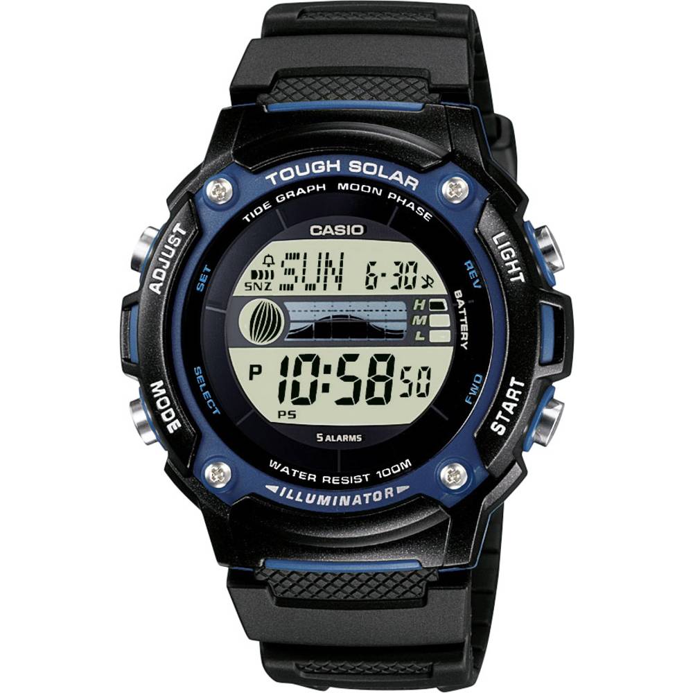 Casio Collection Men W-S210H-1AVEG Heren Horloge - 44 mm