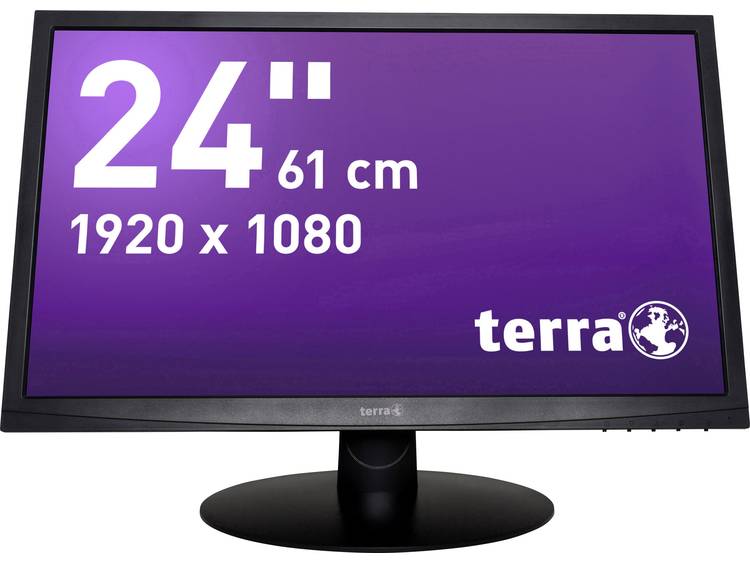 Wortmann AG Terra 2412W Greenline Plus 24  Black Full HD