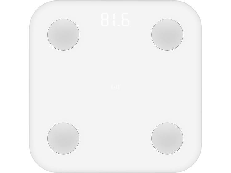 Xiaomi XM210001 Analyse weegschaal Weegbereik (max.): 150 kg Wit Met Bluetooth
