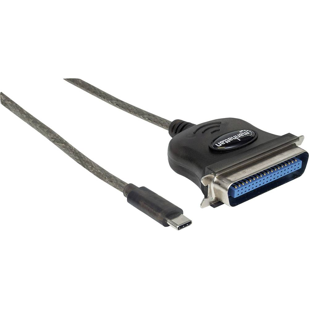 Manhattan USB 1.1 Adapter [1x USB-C stekker - 1x Centronics-stekker] 152525