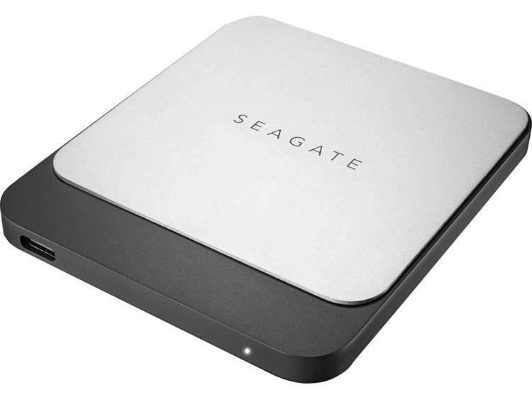Seagate Fast 250 GB Externe SSD harde schijf USB-C Zwart-zilver