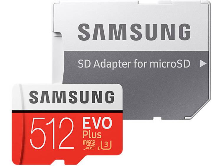 Samsung microSDXC EVO+ 512GB met Adapter MB-MC512GA-EU