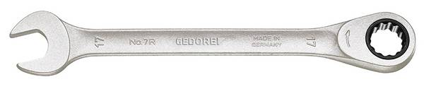 Gedore 2297116 7 R 13 Steek-ringratelsleutel  Sleutelbreedte (metrisch) 13 mm