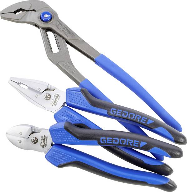 Gedore 3012859 Tangenset Werkplaats 3-delig