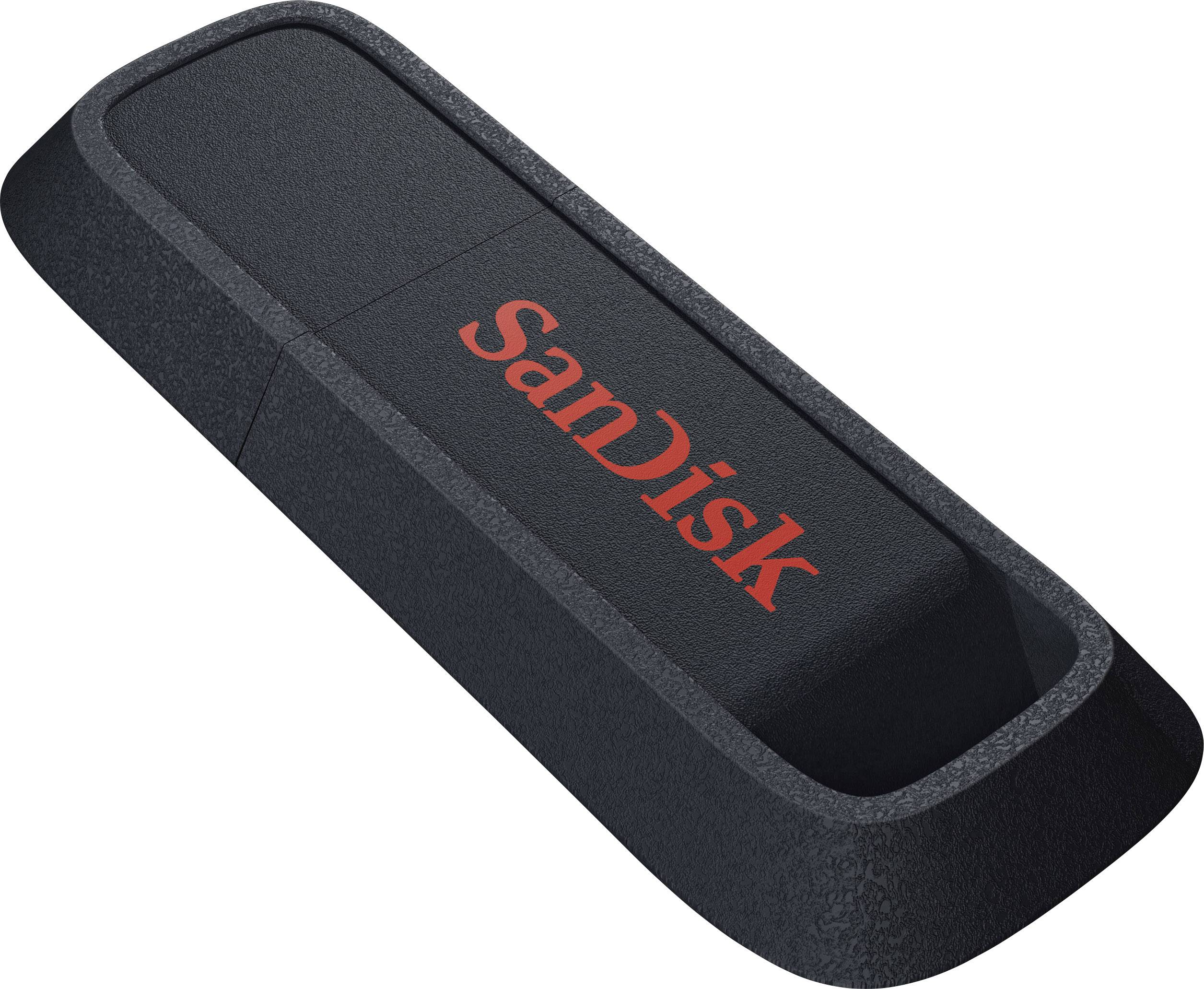 SanDisk Ultra Trek™ USBstick 64 GB USB 3.2 Gen 1 (USB 3.0) Zwart