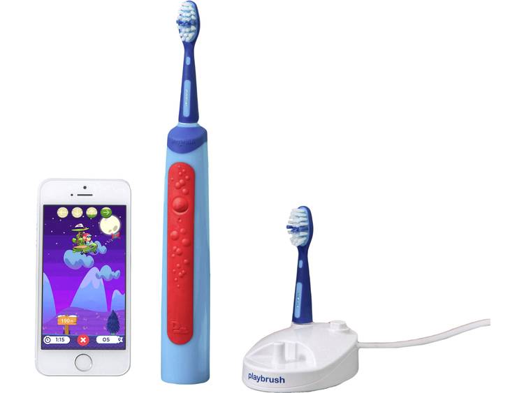 Signal Playbrush Smart Sonic EPB Elektrische kindertandenborstel Sonisch Lichtblauw, Rood