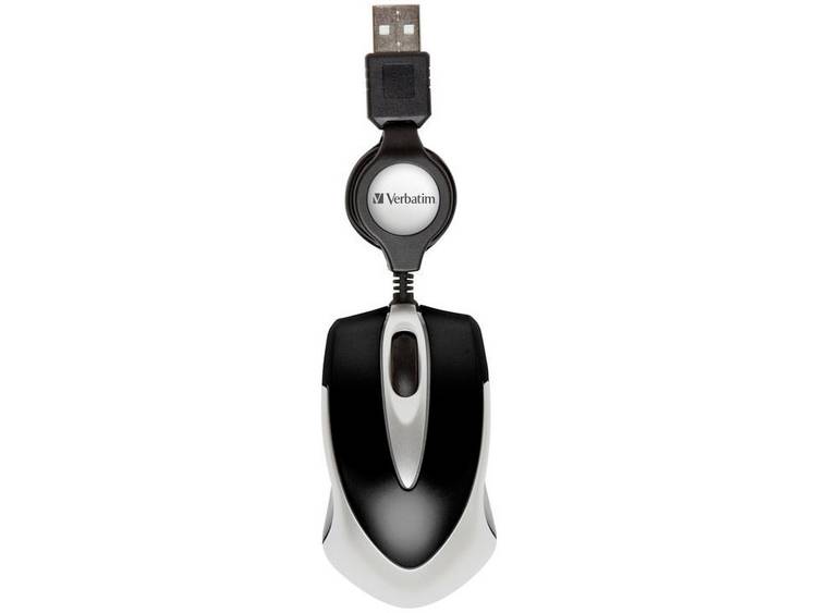 Verbatim Optical Mini Travel Mouse USB Black (49020)
