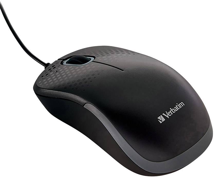 Verbatim Silent Muis USB Optisch Zwart 3 Toetsen 1000 dpi-5