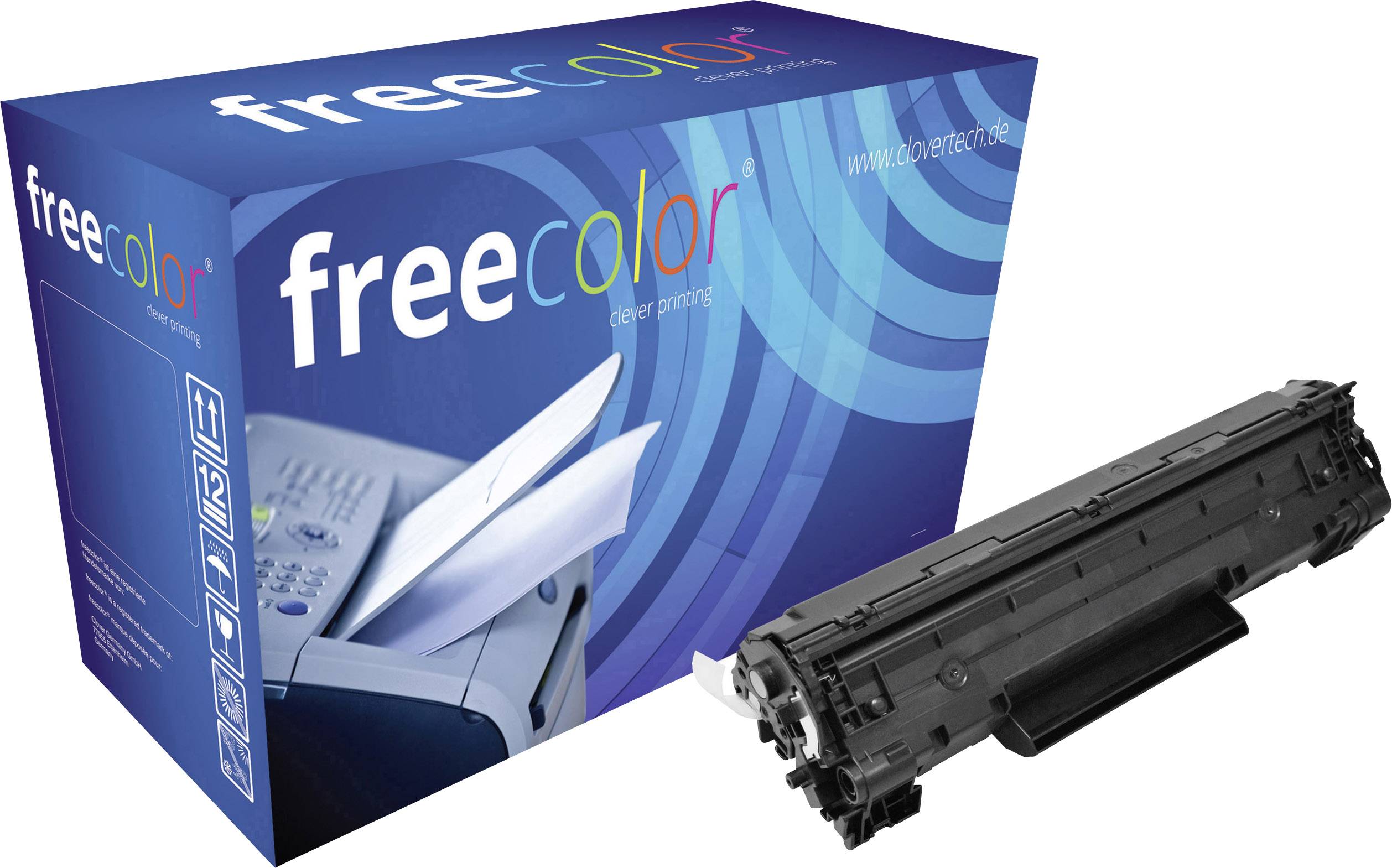 freecolor Tonercassette vervangt HP 85A, CE285A Compatibel Zwart 1600 bladzijden 85A-FRC-0
