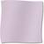Een licht gegolfd roze vel papier op een witte achtergrond.