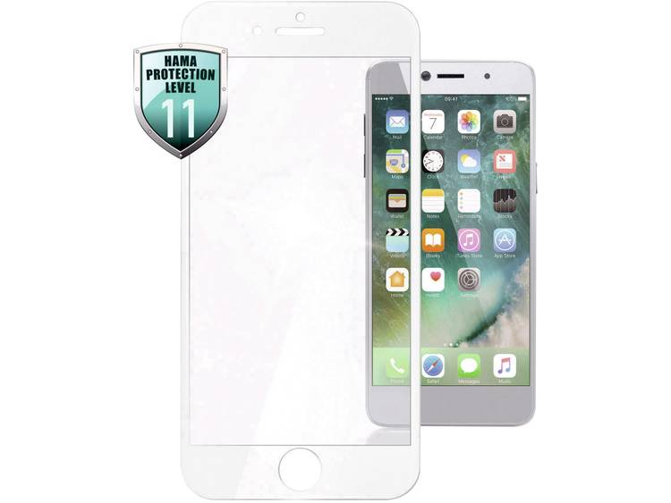 Hama 3D-Full-Screen-Schutzglas Screenprotector (glas) Geschikt voor model (GSMs): Apple iPhone 6, Ap