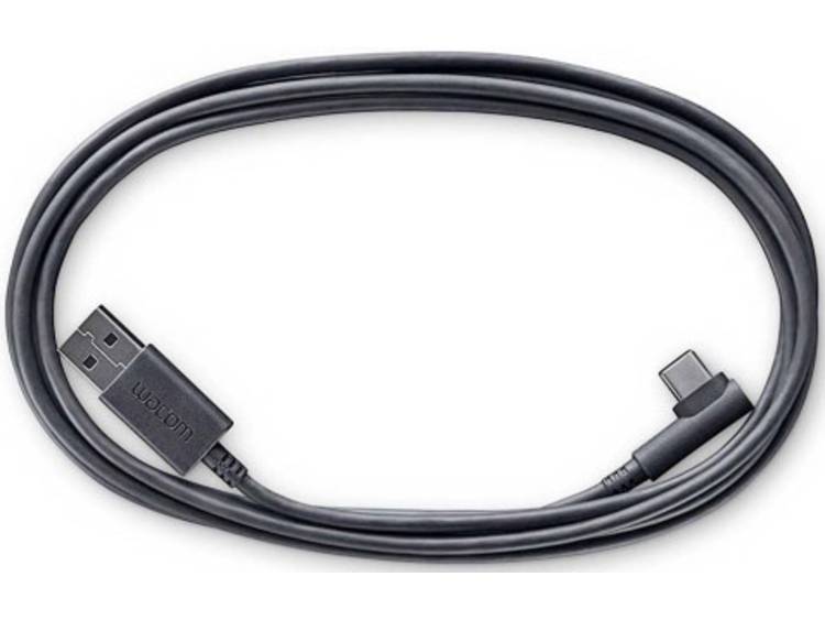 Wacom ACK42206 2m USB A Micro-USB A Mannelijk Mannelijk Zwart USB-kabel