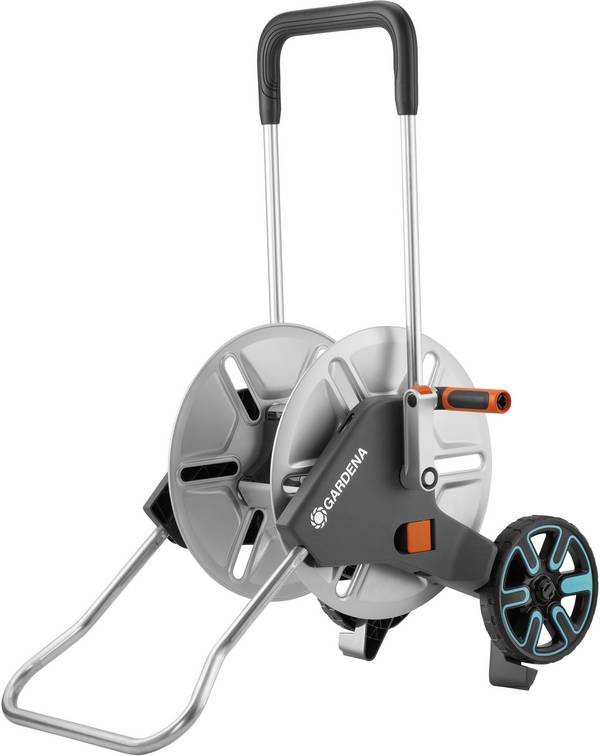 GARDENA CleverRoll M Metall 18541-20 Slangwagen    1 stuk(s) Zilver