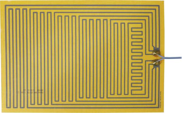 Thermo TECH Polyester Verwarmingsfolie Zelfklevend 12 V/DC, 12 V/AC 15 W Beschermingsklasse IPX4 (l x b) 330 mm x 230 mm