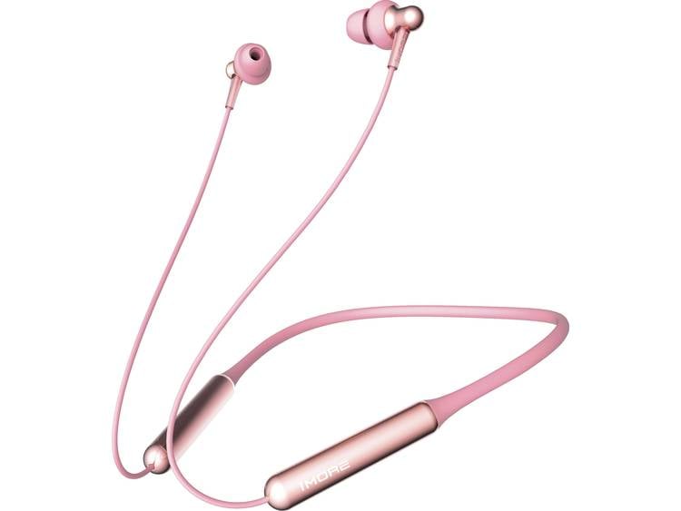 1more E1024BT Bluetooth Oordopjes In Ear Headset, Volumeregeling Roze