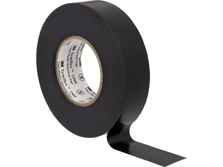 TemFlex 1500 25x25sw Adhesive tape 25m 25mm black TemFlex 1500 25x25sw