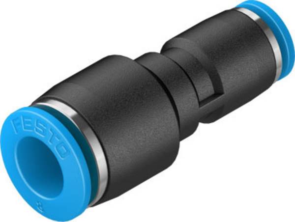 FESTO Rechte koppeling 130606 QS-8-4    Buis-Ø: 4 mm, 8 mm   1 stuk(s)