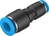 FESTO Rechte koppeling 130606 QS-8-4 Buis-Ø: 4 mm, 8 mm 1 stuk(s)