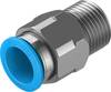 FESTO Rechte koppeling 153011 QS-1/2-16 Buis-Ø: 16 mm Afm. schroefdraad: R1/2 1 stuk(s)