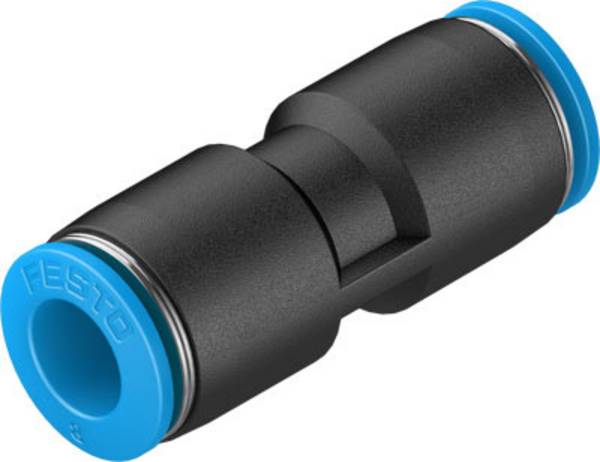 FESTO Rechte koppeling 153033 QS-8    Buis-Ø: 8 mm, 8 mm   1 stuk(s)