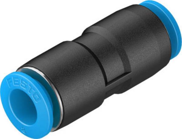 FESTO Rechte koppeling 153038 QS-8-6    Buis-Ø: 6 mm, 8 mm   1 stuk(s)