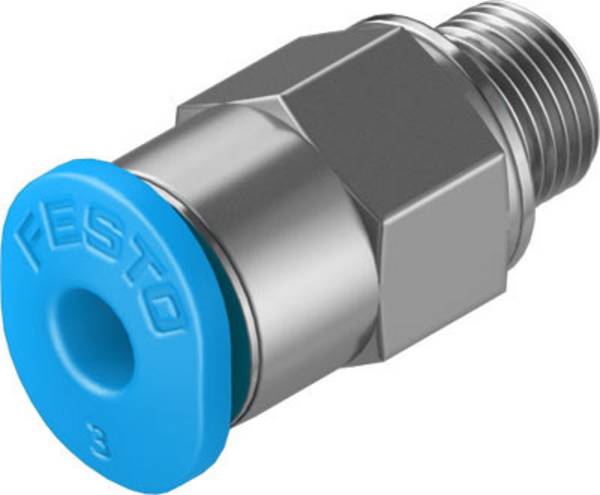 FESTO Rechte koppeling 153302 QSM-M5-3    Buis-Ø: 3 mm  Afm. schroefdraad: M5 1 stuk(s)