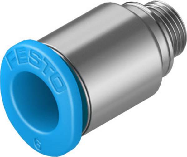 FESTO Rechte koppeling 153317 QSM-M5-6-I    Buis-Ø: 6 mm  Afm. schroefdraad: M5 1 stuk(s)